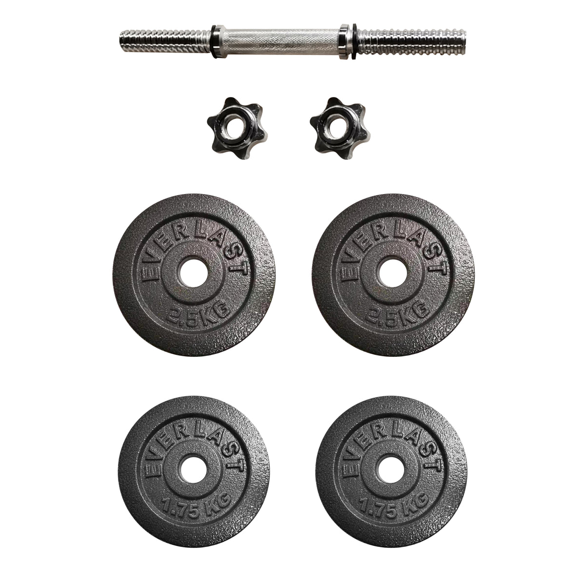 Everlast discount dumbbell plates