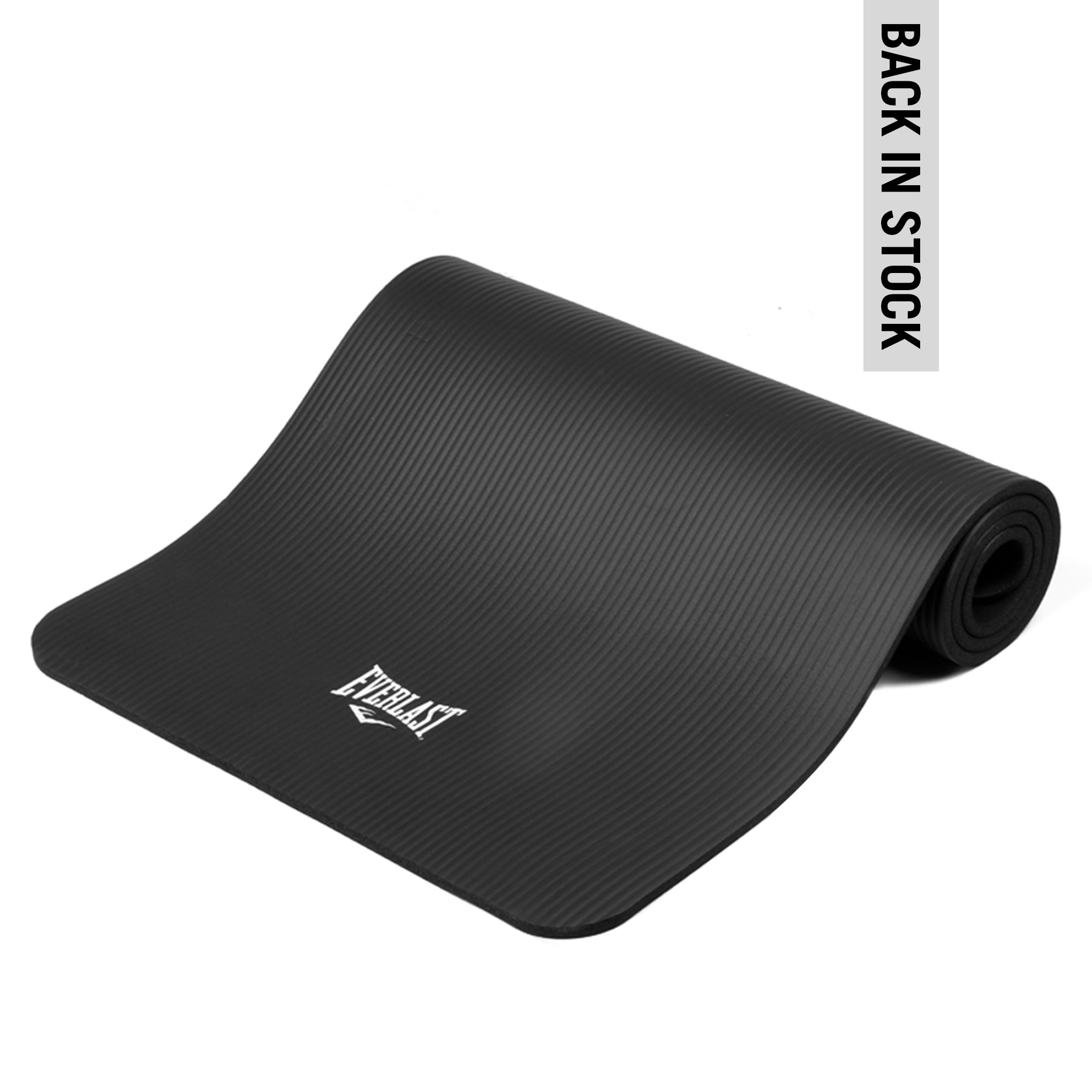 10MM NBR FITNESS MAT BLACK Everlast South Africa