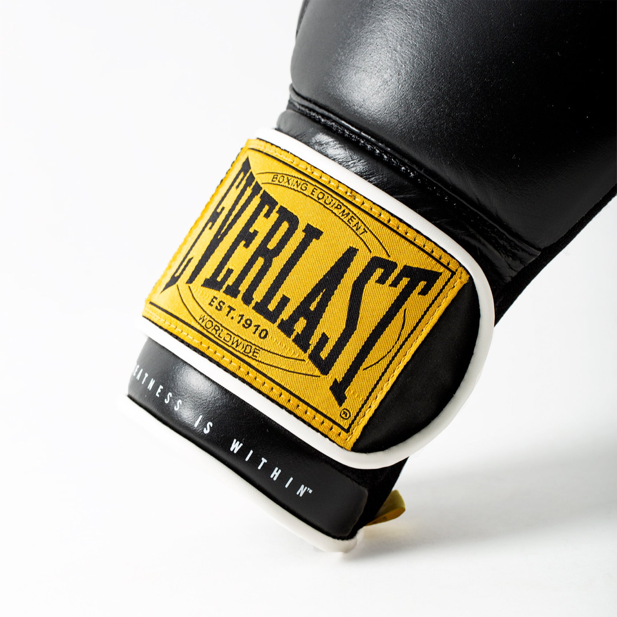 Everlast 1910 Classic Leather Training Gloves Black Everlast South Africa