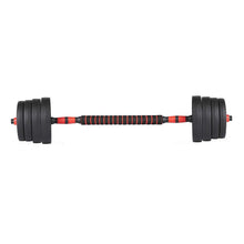 Load image into Gallery viewer, 30KG VINYL BARBELL &amp; DUMBBELL SET
