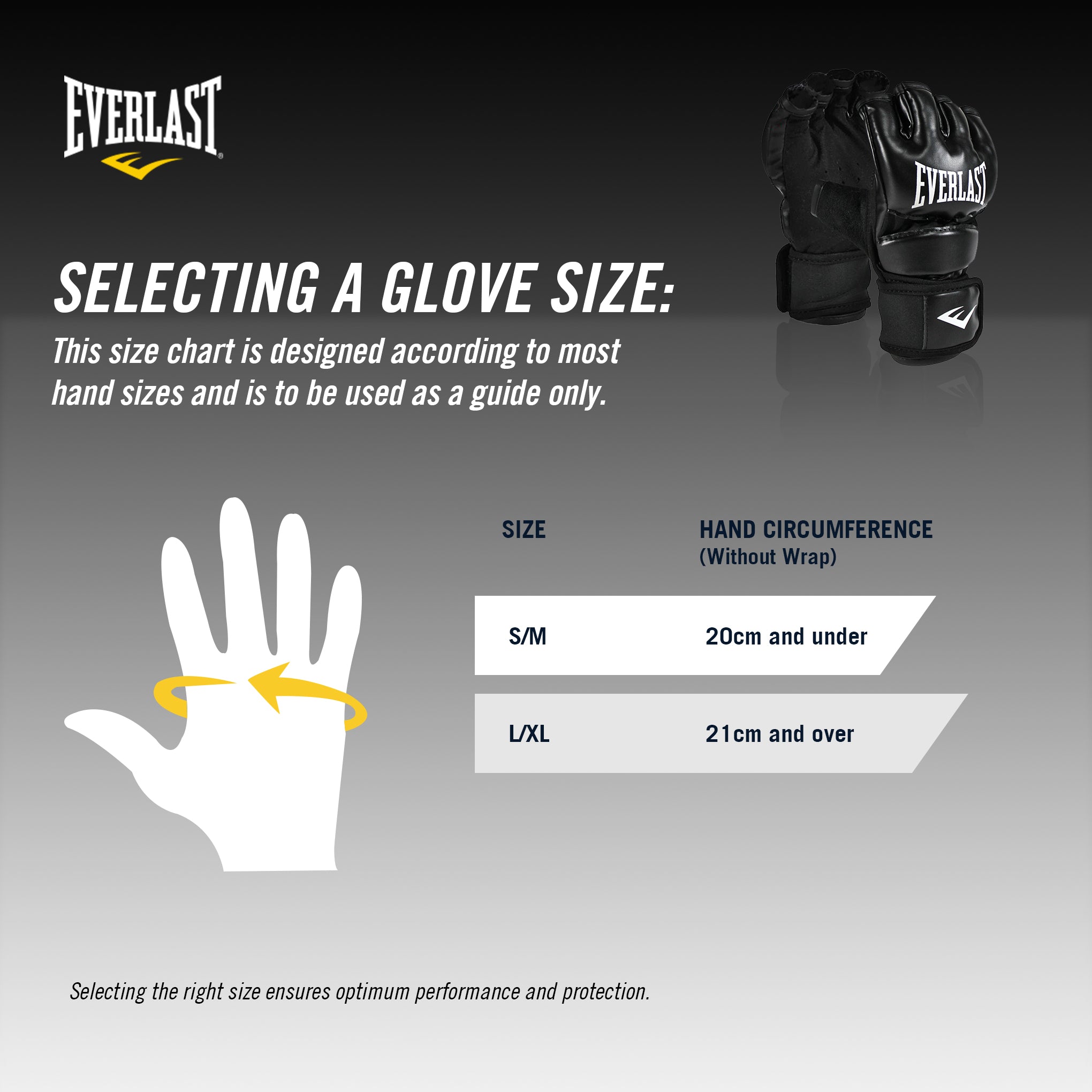 Everlast EverStrike newest Training Gloves 2 pairs Size M/L