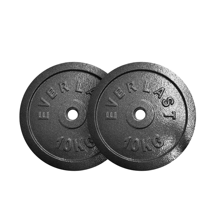 10KG CAST IRON WEIGHT PLATE SET